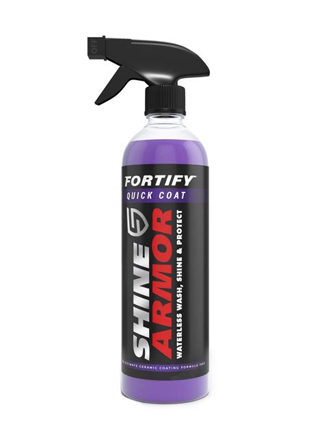 SHINE ARMOR Fortify Quick Coat – 3-in-1 Ceramic Coating Spray (8oz ...