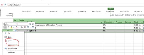 Image result for MS Project Copy and Paste Tasks