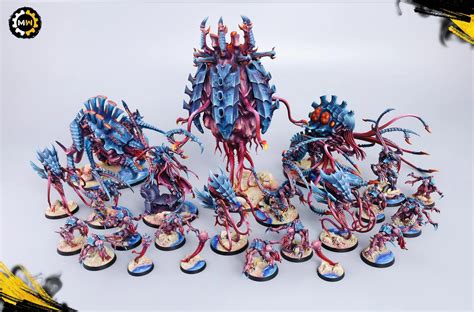 Hive Fleet Behemoth Army | Custom Tyranids - Warhammer 40K & Kill Team ...