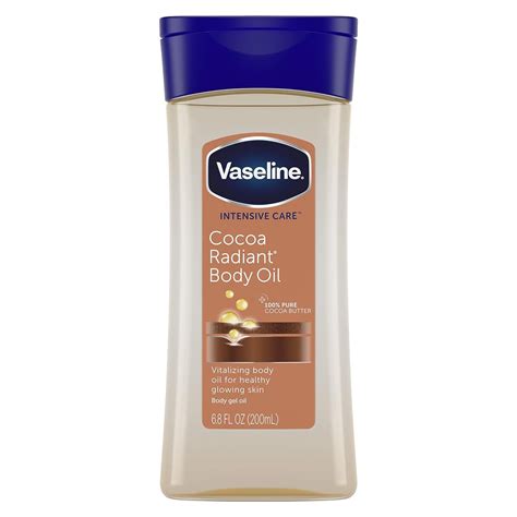 Vaseline intensive care cocoa radiant body oil 200 ml - Parfumerie ...