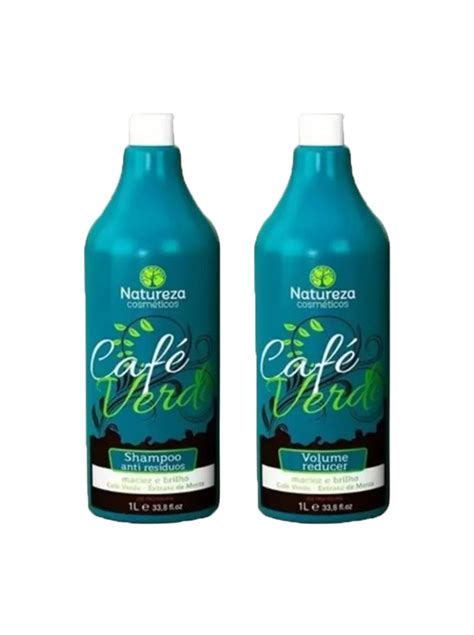 ᐈ Набор кератина Natureza Cafe Verde, 2х1000 мл (заводские) купить по ...