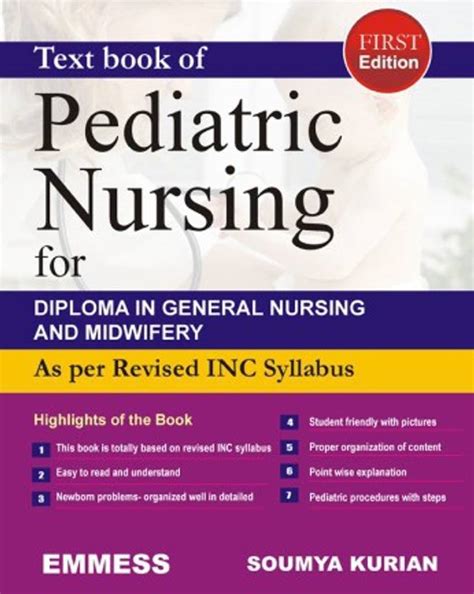 Text Book Of Pediatric Nrusing For Diploma In General Nursing And ...