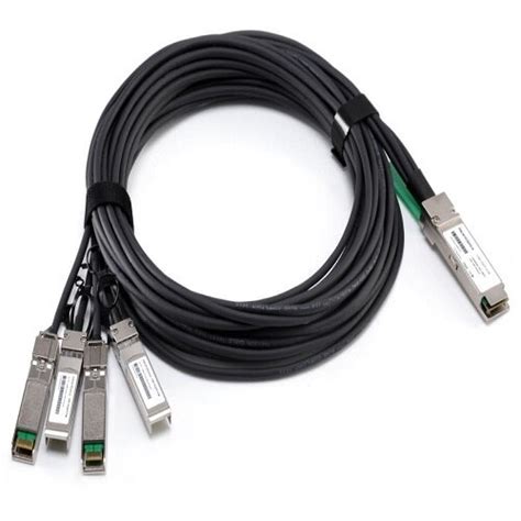 Kit - Dell Networking,Cable,40GbE (QSFP+) to 4 x 10GbE SFP+ Passive ...