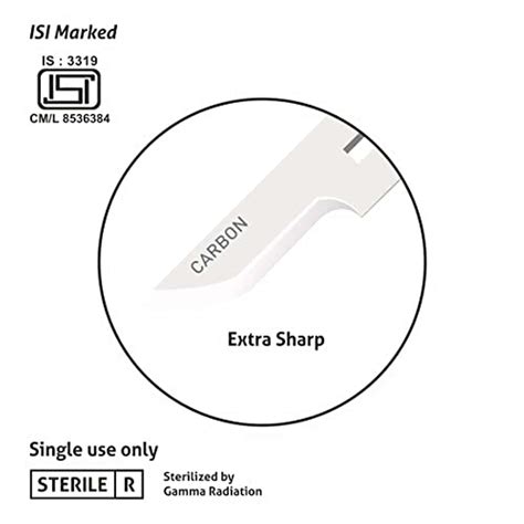 Buy PARAMOUNT SURGICAL BLADE NO. 15 100 PCS PER PACKET PACK OF 1 Online ...