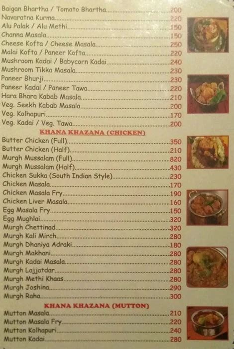 Menu of Hotel Abhinandan, Nalasopara, Nalasopara East, Mumbai ...