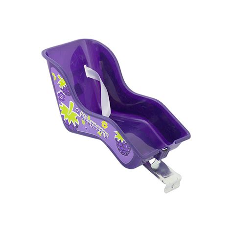 Sedište za lutku za dečiji bicikl ljubičasto 3193196 | Volim svoj dom
