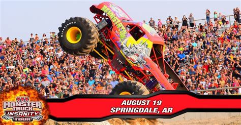 Monster Truck Insanity Tour in Springdale!, Rodeo of the Ozarks-Parsons ...