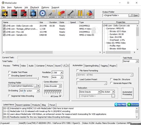 Image result for Tutorial MediaCoder