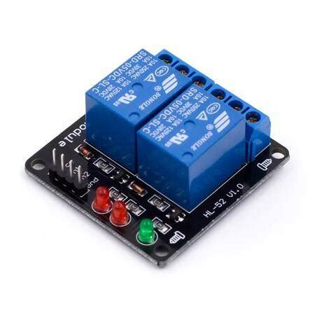 12V 2 Channel Low Level Relay Module Without Light Coupling ...