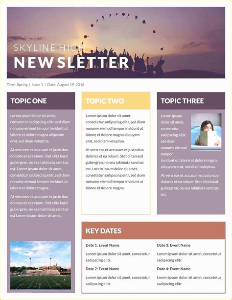 Free Google Newsletter Templates Of Newsletter Design Google Search ...