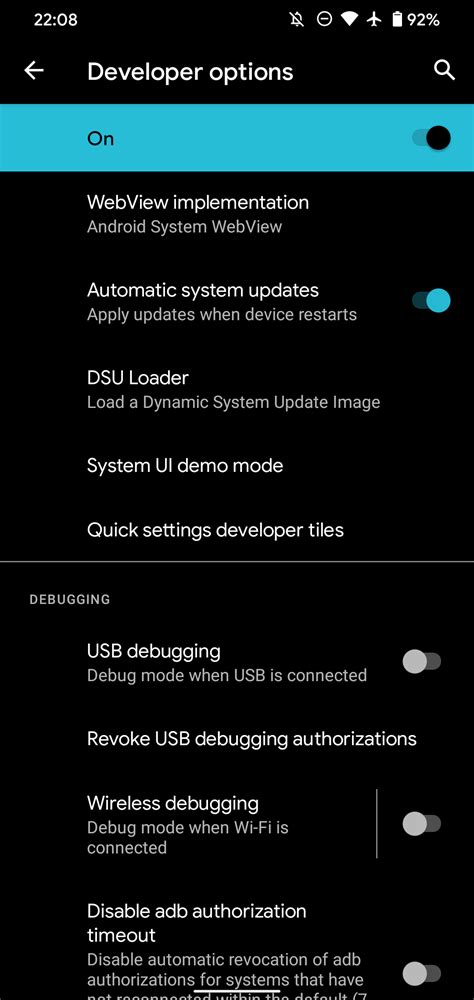 Image result for Android Developer Options