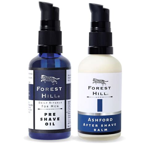 Forest Hill Pre and Post Shave Combo Pack For Men, Easy Shave, Reduces ...