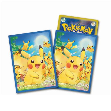 Pokemon Card Sleeves; Pikachu Collection | miyabihobby