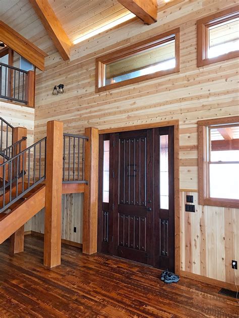 Beautiful cedar paneling cedar interiors tongue groove knotty cedar ...