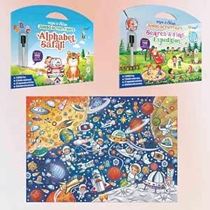 Alphabet Safari Activity MATS, Search & FIND Expedition Activity MATS ...