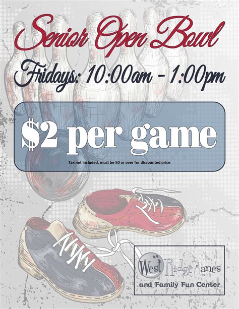 Specials | Events | Discounts | West Ridge Lanes & Family Fun Center ...