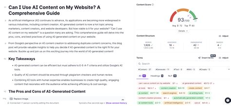 Image result for Surfer Creating Content Tutorial
