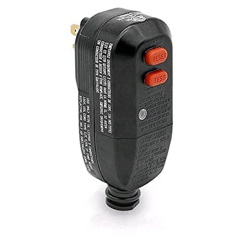 GFCI Replacement Plug Assembly 3-Prongs 15A 3-Wires with Ground Fault ...