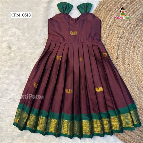 🌸 Cotton Yet Traditional Tie-Up Frocks 🌸 – ChuttiPattu