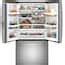 GE 28.7-cu ft French Door Refrigerator with Ice Maker (Fingerprint ...
