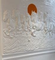 White Horses Customised Design MDF Board 8 ft x 4 ft - 30 mm (Full ...