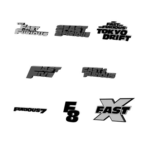 Fast And Furious Logo Font