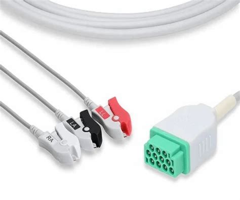 Ecg Patient Cable And Accessories - Ecg Cables And Lead Wires Trader ...