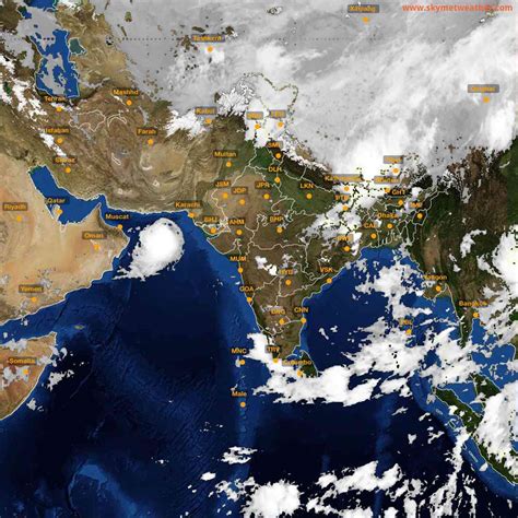 INSAT Weather: Latest Satellite Images And Maps Of India