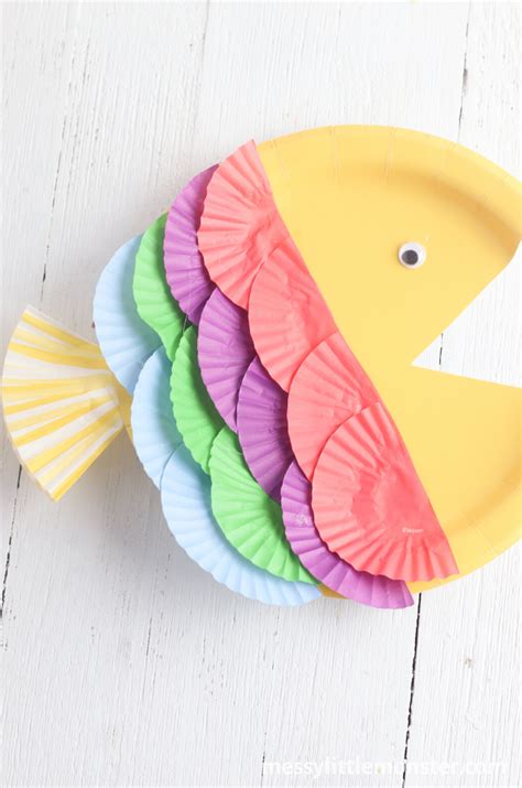 Image result for Paper Plate Fish