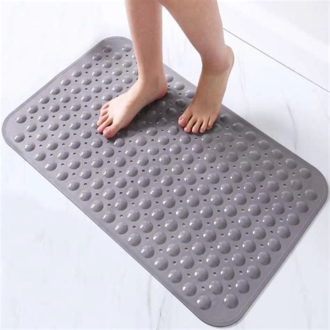 Experia Shower Bath Grey Mats With Soft-Pebble