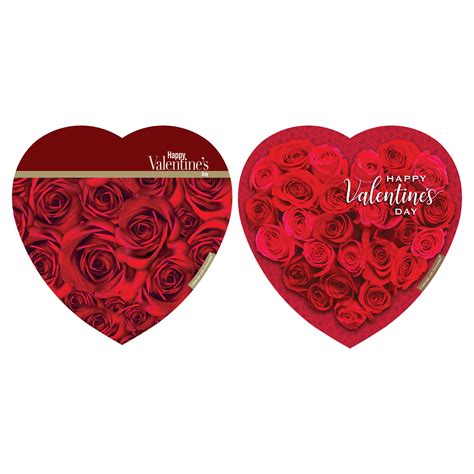 Buy Elmer's, 16oz Romantic Red Wrap Valentine Heart, 40 Pieces Assorted ...