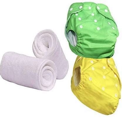 kogar Adjustable 100% Organic Cloth Button Diaper Reuse Nappy & Inset ...
