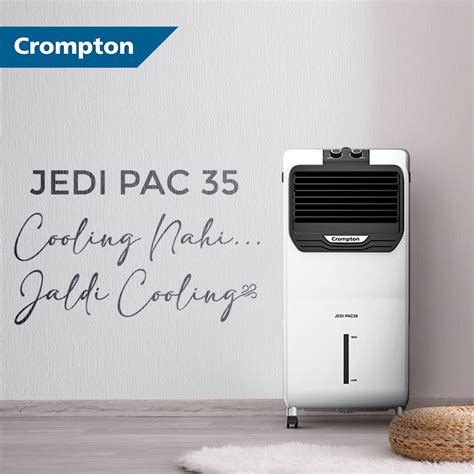 Get Crompton Jedi PAC 35L Air Cooler – Aarav Electronics