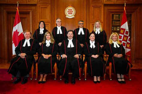 Supreme Court of Canada justices swap iconic red robes for new 'modern ...
