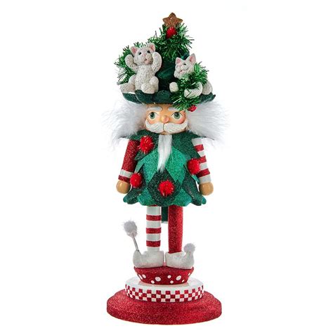 Buy Hollywood Nutcrackers Hollywood Cats in Tree Hat Nutcracker, 14 ...
