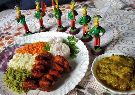 Priyanka Samanta দ্বারা তেরঙ্গা রাইস(teronga rice recipe in Bengali ...