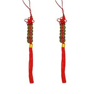Divya Mantra Car Decoration Rear View Mirror Hanging Accessories Combo ...