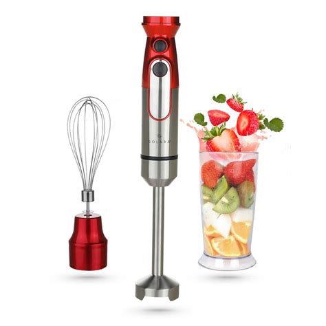 Buy SOLARA Electric Hand Blender for Kitchen with Whisk, Mixing Jar ...