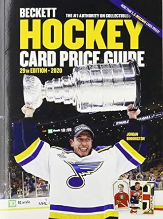 Buy Beckett Hockey Card Price Guide 2020 Book Online at Low Prices in ...