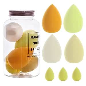 Gonegal Makeup Sponge Blender, 7 Pcs Beauty Blender Sponge Set, Makeup ...