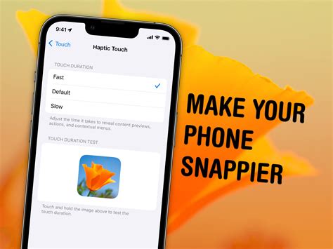Speed up Haptic Touch with this hidden iPhone setting [Pro Tip ...