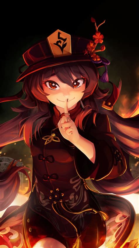 1080x1920 Resolution Hu Tao Digital Art Iphone 7, 6s, 6 Plus and Pixel ...