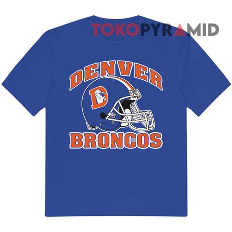 Vintage Denver Broncos Trench Shirt - TokoPyramid
