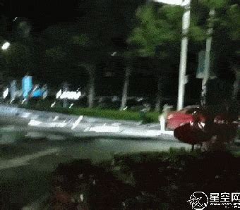 惊险！揭阳临江南路一轿车撞毁大片围栏后冲上绿化带_视频_生活_网友