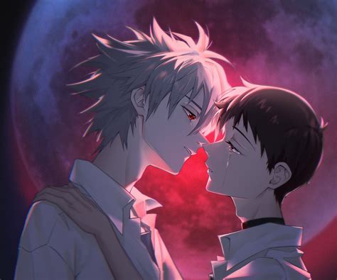 Kaworu Nagisa And Shinji Ikari