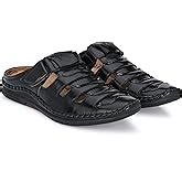 Rising Wolf Men's Sandals with Soft Sole Soft Cushion Material for all ...