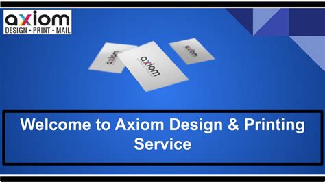 PPT - Business Cards Printings Service in LA | Axiom Designs & Printing ...