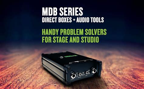 Mackie MDB-1A Active Direct Box : Amazon.in: Musical Instruments