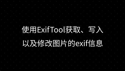 ExifTool Install 的图像结果