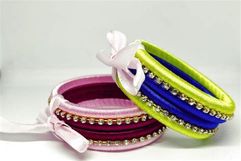 Image result for Silk Thread Bangle Making Tutorial